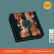 Bộ Hộp Trung Thu 4 Bánh - Trà 200gr-250gr