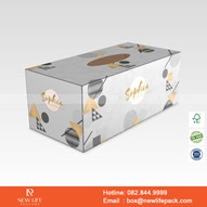 Mẫu hộp mềm đựng khăn giấy Sophia