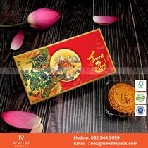 Mẫu Hộp Trung Thu 2 Bánh - Mẫu 7