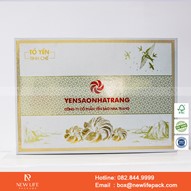 Hộp Đựng Tổ Yến Tinh Chế Cao Cấp - Yến Sào Nha Trang - Kiểu Hộp Nắp Liền Đáy