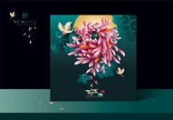 Hộp trung thu 4 bánh mã 04- 2023 - (28.5*28.5*7.2) cm