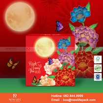 Mẫu Hộp Trung Thu 1 Bánh 1 Cân - Mẫu 3