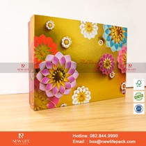 Hộp Trung Thu Cao Cấp Đại Phát 4 Bánh 2019 - Kiểu Âm Dương