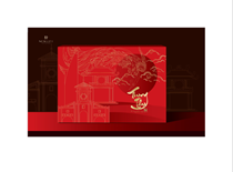 HỘp trung thu 6 bánh mã 15 -2023  (32.5*28.5*7.5) cm