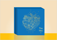 Hộp trung thu 4 bánh mã 21- 2023 (28.5*28.5*7.2) cm