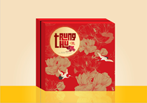 Hộp trung thu 4 bánh mã 23- 2023 (28.5*28.5*7.2) cm