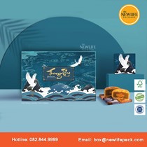 Bộ Hộp Trung Thu 6 Bánh (Mã V10) 200gr-250gr - Kiểu Quyển Sách