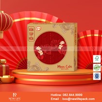 Mẫu Hộp Trung Thu 4 Bánh - Văn Tập Hòa 02