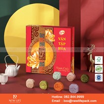 Mẫu Hộp Trung Thu 4 Bánh - Văn Tập Hòa 03